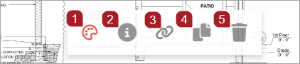 Android Meaurement annotations style picker