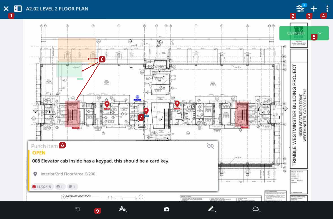 Drawing annotations filter tablet