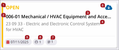 Submittal Packages List View