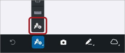 calibration option in annotations toolbar