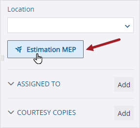 Estimation MEP link in PCOs