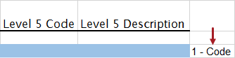 Excel example