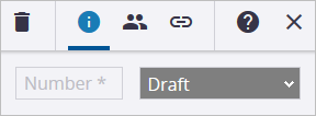 Draft workflow status