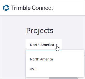 Trimble Connect regions