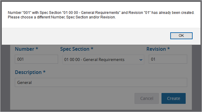 Submittal package example