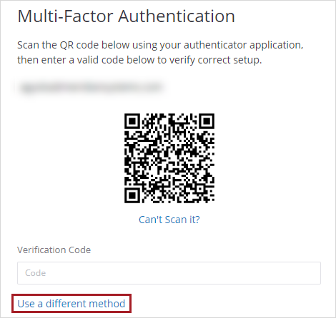 Get verification code