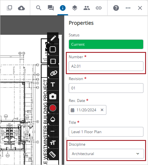 Discipline field for drawing