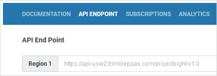 URL to access API
