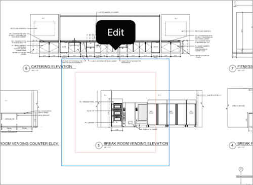 drawing annotation edit options