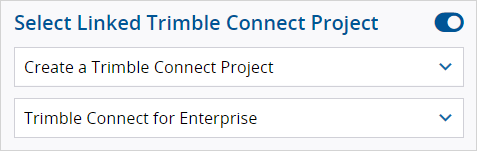 Proyecto de Trimble Connect vinculado